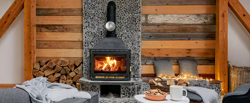 Thelin Hearth Products Direct Vent Gas Stove Fireplace Inspection in Durant, Oklahoma